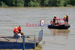 Wisła przekroczyła stan alarmowy w Warszawie