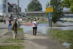 Wisła przekroczyła stan alarmowy w Warszawie