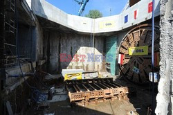 Damroka skończyła wiercić tunel pod Martwą Wisła w Gdańsku