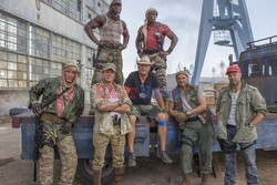 Kadry z filmu Expendables 3