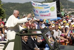 Papież Franciszek w Campobasso