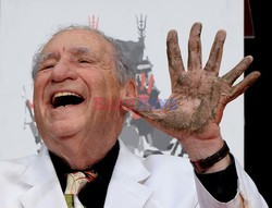 Mel Brooks odcisnął swoje dłonie i stopy