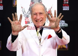 Mel Brooks odcisnął swoje dłonie i stopy