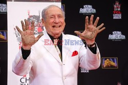 Mel Brooks odcisnął swoje dłonie i stopy