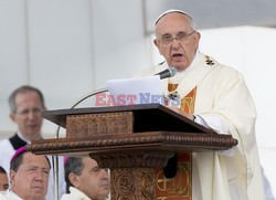 Papież Franciszek w Redipuglii