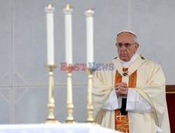 Papież Franciszek w Redipuglii