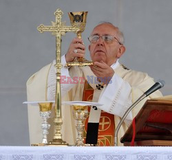 Papież Franciszek w Redipuglii