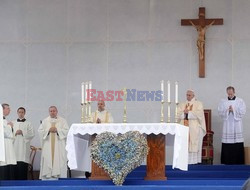 Papież Franciszek w Redipuglii