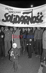 Strajki i demonstracje Solidarności