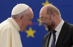 Papież Franciszek w Parlamencie Europejskim