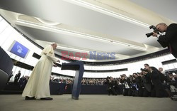 Papież Franciszek w Parlamencie Europejskim