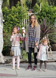 Jessica Alba i Jaime King z dziećmi