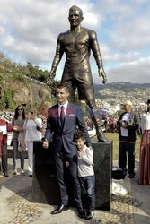 Cristiano Ronaldo odsłonił swój pomnik w Funchal