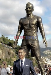 Cristiano Ronaldo odsłonił swój pomnik w Funchal