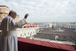 Papież Franciszek odprawił mszę Urbi et Orbi