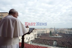 Papież Franciszek odprawił mszę Urbi et Orbi