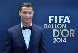 Cristiano Ronaldo dostał Złotą Piłkę 2014