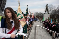 Odsłonięcie pomnika Kazimierza Górskiego