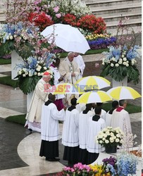 Papież Franciszek wygłasza orędzie Urbi et Orbi