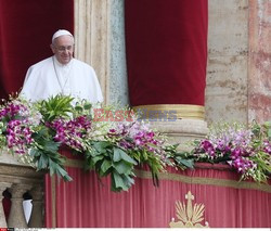 Papież Franciszek wygłasza orędzie Urbi et Orbi