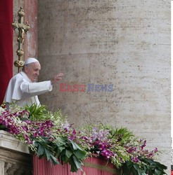 Papież Franciszek wygłasza orędzie Urbi et Orbi