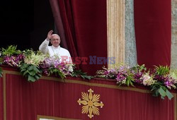 Papież Franciszek wygłasza orędzie Urbi et Orbi