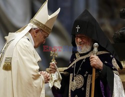 Papiez Franciszek w Armenii