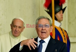 Raul Castro na audiencji u papieża Franciszka