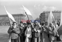 Strajki i demonstracje Solidarności