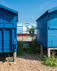 Osiedle domków plażowych Whitstable, Kent - Andreas Von Einsiedel