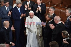 Papież Franciszek  przemawia w Kongresie USA 