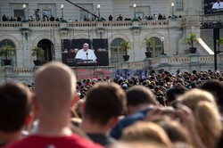 Papież Franciszek  przemawia w Kongresie USA 