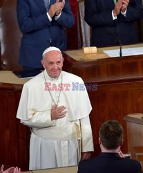 Papież Franciszek  przemawia w Kongresie USA 