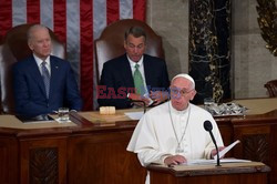 Papież Franciszek  przemawia w Kongresie USA 