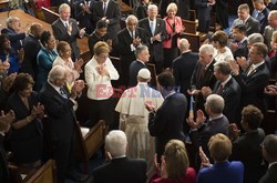 Papież Franciszek  przemawia w Kongresie USA 