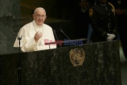 Papież Franciszek przemawia na 70. sesji ONZ