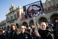 Manifestacja KOD w Krakowie