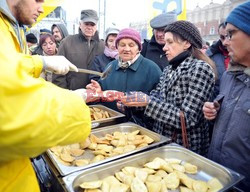 19. Wigilia Jana Kościuszki dla biednych i bezdomnych w Krakowie