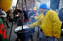 19. Wigilia Jana Kościuszki dla biednych i bezdomnych w Krakowie