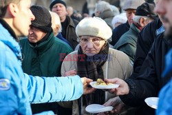 19. Wigilia Jana Kościuszki dla biednych i bezdomnych w Krakowie