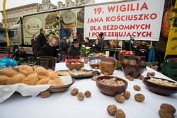 19. Wigilia Jana Kościuszki dla biednych i bezdomnych w Krakowie