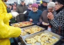 19. Wigilia Jana Kościuszki dla biednych i bezdomnych w Krakowie