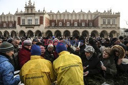 19. Wigilia Jana Kościuszki dla biednych i bezdomnych w Krakowie