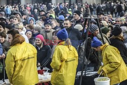 19. Wigilia Jana Kościuszki dla biednych i bezdomnych w Krakowie