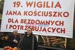 19. Wigilia Jana Kościuszki dla biednych i bezdomnych w Krakowie