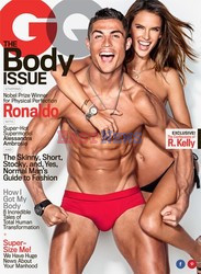 Cristiano Ronaldo i Alessandra Ambrosio dla GQ 