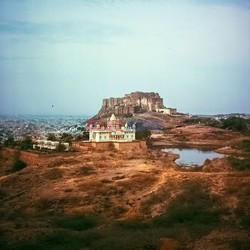 Jodhpur, niebieskie miasto - AFP