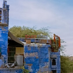 Jodhpur, niebieskie miasto - AFP