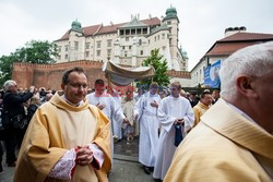 Procesja Bożego Ciała w Krakowie