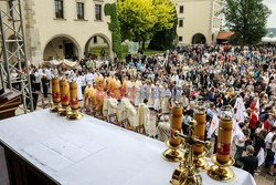 Procesja Bożego Ciała w Krakowie